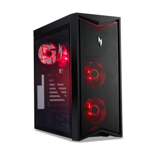 Acer Nitro 70 N70-130-UR13 Gaming Desktop | AMD Ryzen 9 7900 12-Core Processor | NVIDIA GeForce RTX 4070 | 32GB DDR5 4800MHz | 1TB PCIe Gen 4 SSD | Wi-Fi 6E | Windows 11 Home
