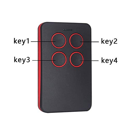 Universal Garage Door Opener Remote with Intellicode Security Technology,Control Up to 4 Garage Door Remote-Compatible with Genie Garage Door Openers(Red)