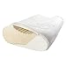 Produktbild maxVitalis Höhenverstellbares Nackenstützkissen, orthopädisch, ergonomisches Kopfkissen Visco-Mineralschaum, mit Aloe Vera Bezug 60 x 35 cm, Weiß