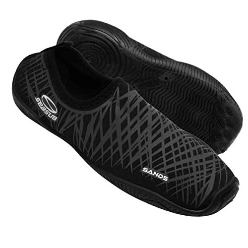 Sands Seasub - Sapatilha de Neoprene Antiderrapante, Esportes aquáticos Cor:Preto;Tamanho:40