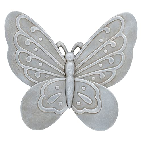 NAT & Jules Animal Character Shaped Dimensional Cast Resin Butterfly Stepping Stone