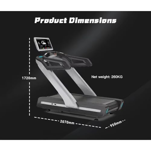 Image of Commercial Treadmill 2 in 1 Crawler & Running Machine with Touch Screen | Premium Gym Fitness Equipment
