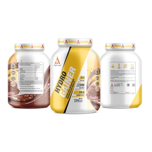 Image of High Protein & High Carbs Mass Gainer For Muscle Mass Gain | 55g Protein & 1096 Calories | Gain Strength & Size | High Calories Formula with Vitamins & Minerals for Weight Gain | Weight Gainer for Women & Men [Rich Chocolate Flavour, 2.75kg /6lbs]