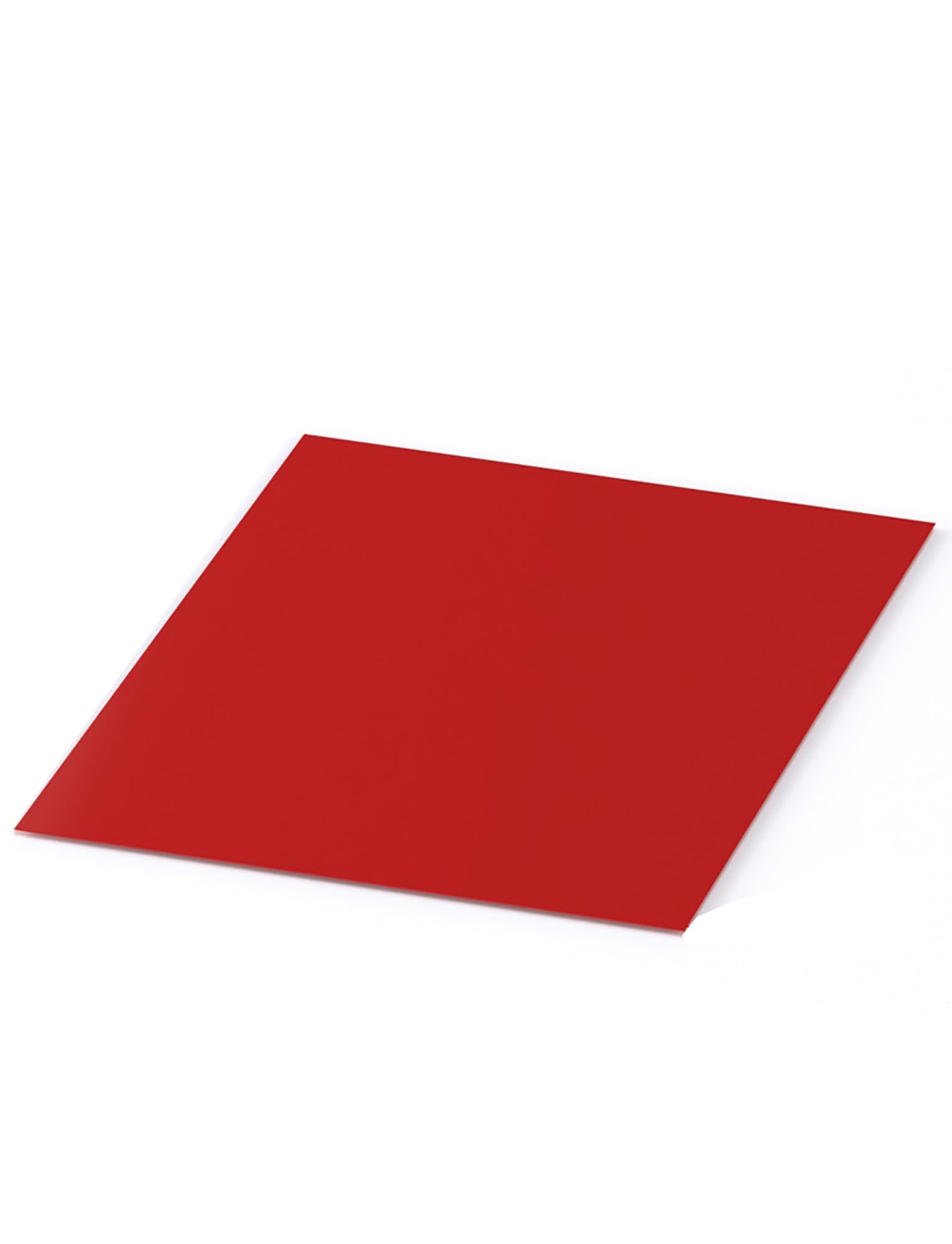 Tappetino protettivo per piano di lavoro, resistente al calore, antiscivolo, in silicone per artigianato, traslucido, multiuso, per tavolo, tovagliette, protezione per piano di lavoro (rosso, 1200 x
