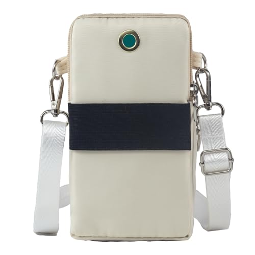 Image of JANKS Small Crossbody Bag for Women - Mini Phone Purses with Crossbody Strap and Wallet - Nylon Arm Bag