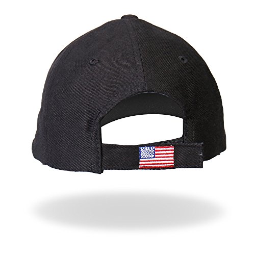 Hot Leathers Some Gave All Ball Cap (Black) #TOP1