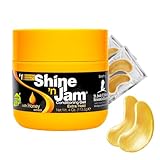 Shine N Jam Conditioning Gel Extra Hold 4 Ounce with Bonus two packs of patches - Styling and Care Set