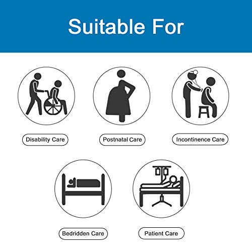 Newclears Incontinence Underwear For Women Men, Disposable Adult Diapers Absorbent Pull Ups Maximum Absorbency For Disability Postnatal Patient Bedridden Care, 10 Count/Pack (Large - 20 Count) #TOP1