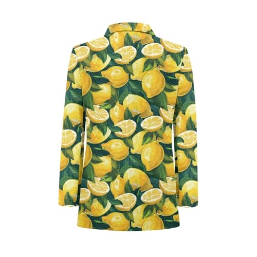 Veniyate Mens Casual Blazer Open Front Long Sleeves Sport Coat Lightweight One Button Business Jackets4