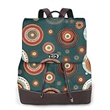 Design élégant et polyvalent : la nano-impression chic offre un élément de style raffiné, ce qui fait de ce sac à dos en PU un choix visuellement attrayant. Son design adaptable lui permet de fonctionner comme un sac à dos d'affaires poli pour femme pendant la semaine et un style décontracté