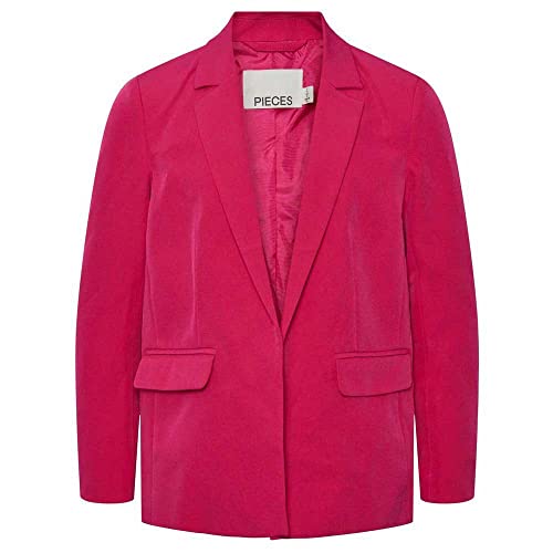 Pieces Mädchen Pkbossy Ls Loose Blazer Noos Tw, Beetroot Purple, 140