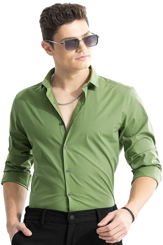 Image of U-Turn Casual Shirt for Men || Shirt for Men Stylish || Men Stylish Shirt || Men Solid Plain Shirt