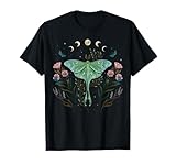 Moon Phases Luna Moth Shirts