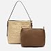 Imagen de MISAKO Finra bolso hobo efecto rafia con bolsa interior extraíble y asa regulable ED