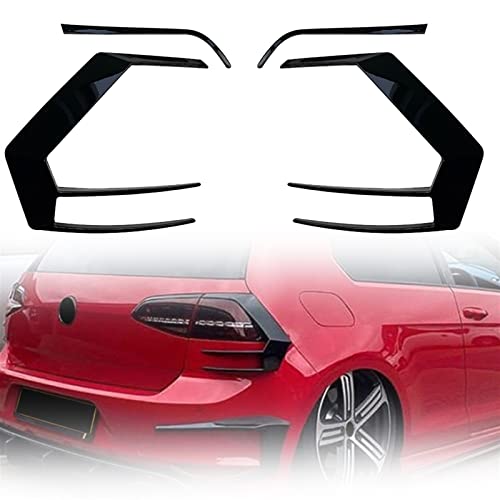 Cadre bande canard pour Golf 7 GTI finition noir brillant premium