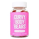 Curvy Body Bears - Breast Enhancing Gummy Supplements - Bigger Bust, Workout Support, Essential Herbs, Vitamins for a Curvy Shape, Multivitamins, Fenugreek, Saw Palmetto for Adults