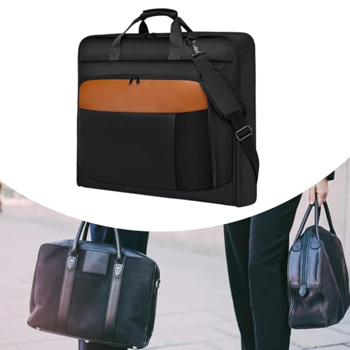 Garment Bag for Travel Suit Travel Bag Multipurpose Portable Oxford Cloth with Detachable Strap Hanging Suitcase Luggage Bag3