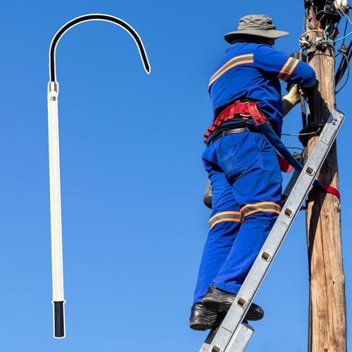 Gancho de rescate eléctrico con protección contra descargas para pértiga portátil