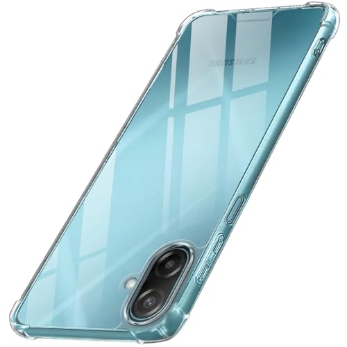 Image of TheGiftKart Back Cover Case for Samsung Galaxy M17e 5G / M07 / A07 / F07 / F70e / A07 5G | Shockproof Crystal Clear Hard Back | Hybrid Design | 360 Degree Protection (PC & TPU, Transparent Bumper)