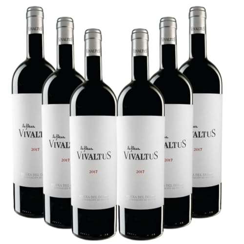 La Fleur Vivaltus - Ideal para Maridar con Carne y Comida Mediterránea - Pack 6 Botellas 75cl