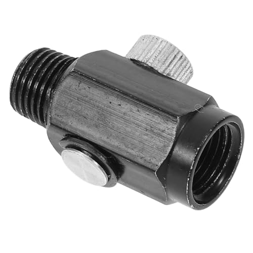 FUNOMOCYA Control Valve Pneumatic Fittings Air Fittings Pneumatic Accessories Pneumatic Control Fittings Air Valves Airflow Value Pneumatic Supplies Values for Pneumatic Equipment Black Iron