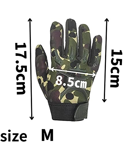 cobalt planet キッズ ミリタリー サイクリンググローブ M