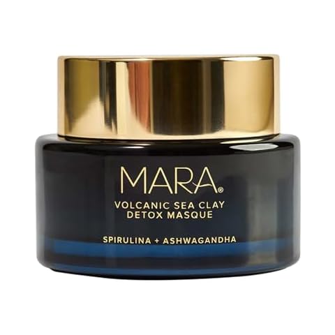 MARA - Natural Volcanic Sea Clay Detox Masque | Non-Toxic, Plant-Based Skin Care | Hypoallergenic, Moisturizes + Soothes Skin To Minimizes Look of Pores + Exfoliate Skin (1.69 oz | 50 ml) Cover