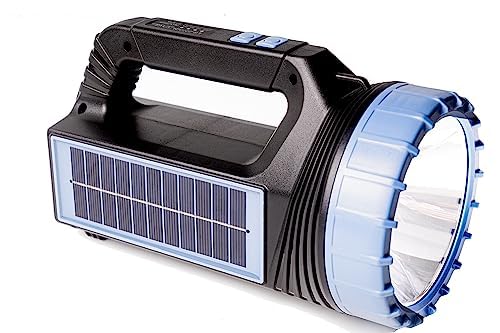 E-SHIDAI Solar Flashlights, Solar Flashlight Flashlights For Multi Function 8000 Lumens Led Flashlight With Emergency Strobe Light Emergencies, Led High Lumens, Usb C And Large Capacity Battery （2pcs）