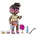 Baby Alive Sunshine Snacks Puppe essen und Poops Sommer Wasserspiel Baby Puppe Ice Pop Form Spielzeug für Kinder ab 3 Jahren, schwarzes Haar