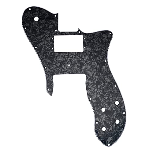 Musiclily Pro 16 Trous Large Gamme Humbucker Pickguard pour Guitare électrique USA/Mexique Fender 72 Tele Custom Style… - Les Beatles, Paul McCartney, John Lennon, RIngo Starr, George Harrison Musiclily Pro 16 Trous Large Gamme Humbucker Pickguard pour Guitare électrique USA/Mexique Fender 72 Tele Custom Style…