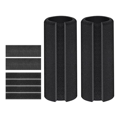 2 piezas manijas de manillar de bicicleta, manijas para bicicleta, manillar de bicicleta de espuma de esponja, revestimiento ergonómico antideslizante de goma comodidad moto Scooter
