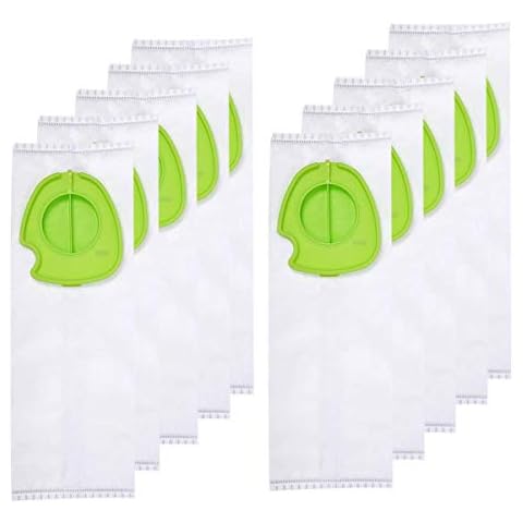 Rediboom 10 Pack Replacement Dust Bags for Gtech Pro Bagged Vacuum Cleaner ATF301 Cover