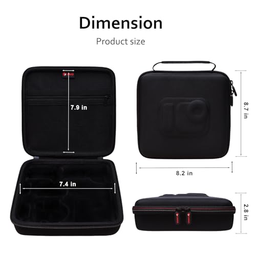Estuche rígido para Insta360 GO Ultra/GO 3S de color negro miniatura 5