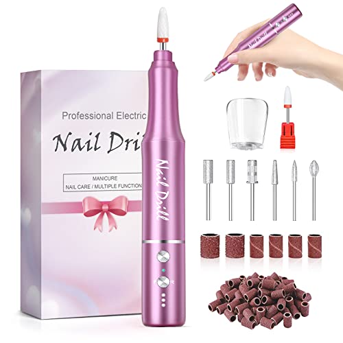 Electric Nail Drill Machine, 30000Rpm Professional Cordless Electric Nail File For Acrylic Gel Nails, Portable Manicure Pedicure Polishing Shape Tools #TOP2