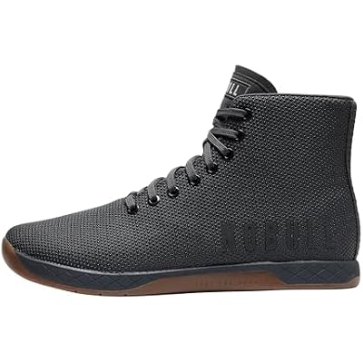 NOBULL Women's Outwork High Shoe | Weightlifting & Powerlifting Athletic Shoes, Flat & Stable Support, Carbon Rubber Grip Sole