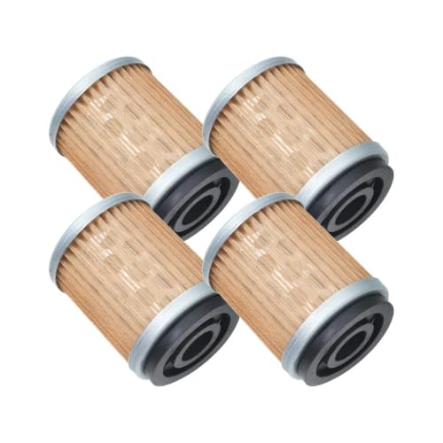 Filtro de aceite compatible con XT225, TW200 y TT225, pack de 4 unidades