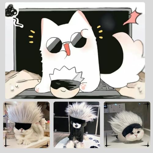 Disfraz cosplay gato rosa MANON ROSA para perros pequeños miniatura 2