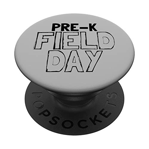 Pre-K Field Day Funny School Kids Teacher Pre-K Field Day PopSockets Swappable PopGrip