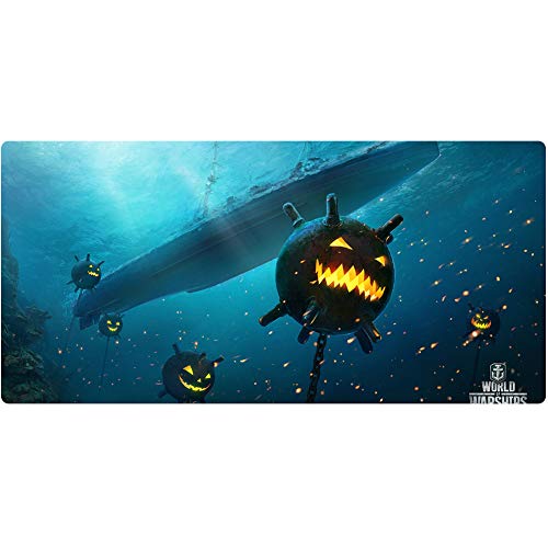 YENDOSTEEN Tappetino per mouse a gaming esteso a scrivania completa XXL, pistole per la pistola da tea