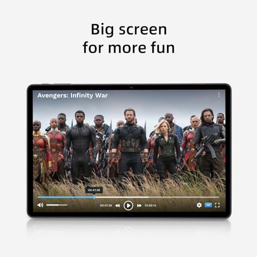 Image of ECOPAD Tablets 11 inch Android 14 Tablet with Case, Octa-core 12GB RAM+128GB ROM,8000mAh Tablet with Dual Band WiFi /BT 5.0 /GPS /PD Fast Charge /FM Radio - Black