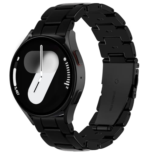 Lerobo Lightweight Resin Band Compatible with Samsung Watch 7 6 5 4 40mm 44mm Galaxy Watch 4 6 Classic 42mm 46mm 43mm 47mm Galaxy 5 Pro 45mm Active 2 40mm 42mm, 20mm Smartwatch Band for Wome