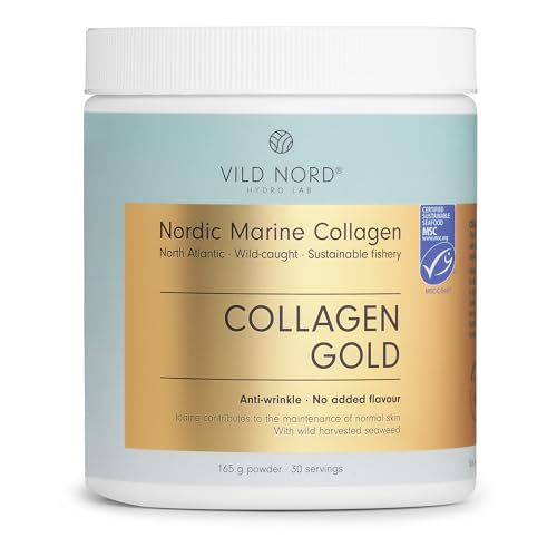 VILD NORD Colágeno Marino Gold - 165 g, 30 Porciones