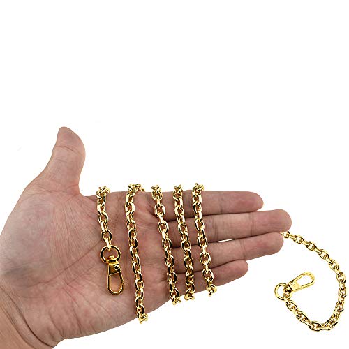 HAHIYO Mini Pochette Purse Chain Strap Thin Wide 6mm for