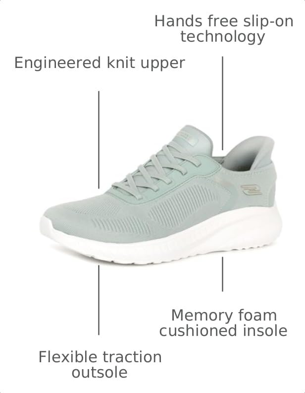 Image of Skechers Women's Hands Free Slip-ins: Bobs Sport Squad Chaos - Current Muse
