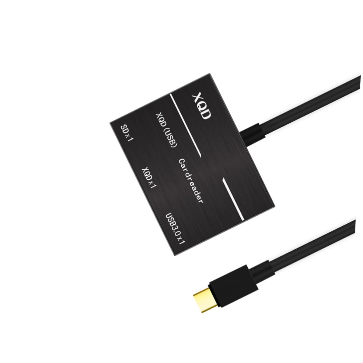 OSALADI 2piezas Lector De Tarjetas USB Tipo-c Adaptador De Compatible con para Fotografías y Videos Negro
