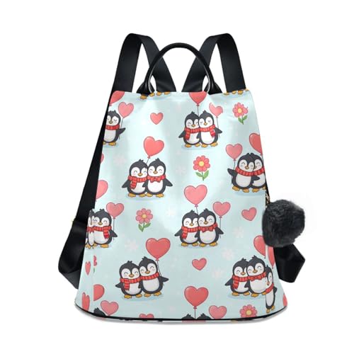 Sac à dos femme pingouins pour éviter les vols dans les transports en commun