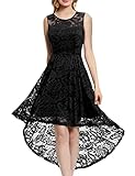 MUADRESS Women's Elegant Floral Lace Dress...