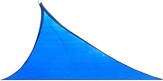 YARNOW Toldo De Vela Toldo De Jardim Toldo De Quintal Toldo De Triângulo Vela UV Block Guarda-Sol De Vela Para Pátios Sombra De Vela Pendurada Piscina Dedicada Azul Pátio Sombra De Vela