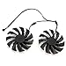 iHaospace Replacement Graphics Card Cooling Fan for GIGABYTE RX Vega 56 RX Vega 64 Dual Cooler Fan