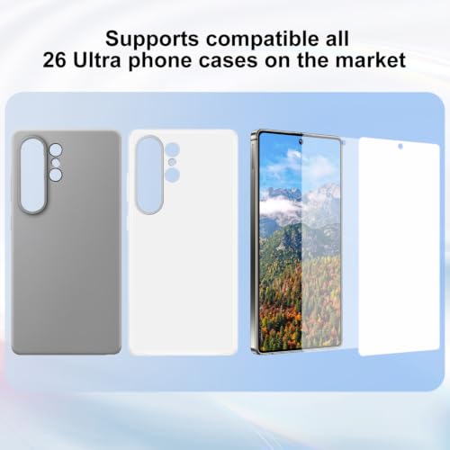 Image of S26 Ultra 5G Unlocked Smartphone,16GB+512GB Cell Phone for Android 15, 6.99 inch Unlocked Cell Phone, 7000mAh, 68MP+108MP Dual Camera /Dual SIM /Fingerprint Lock /Face，Black